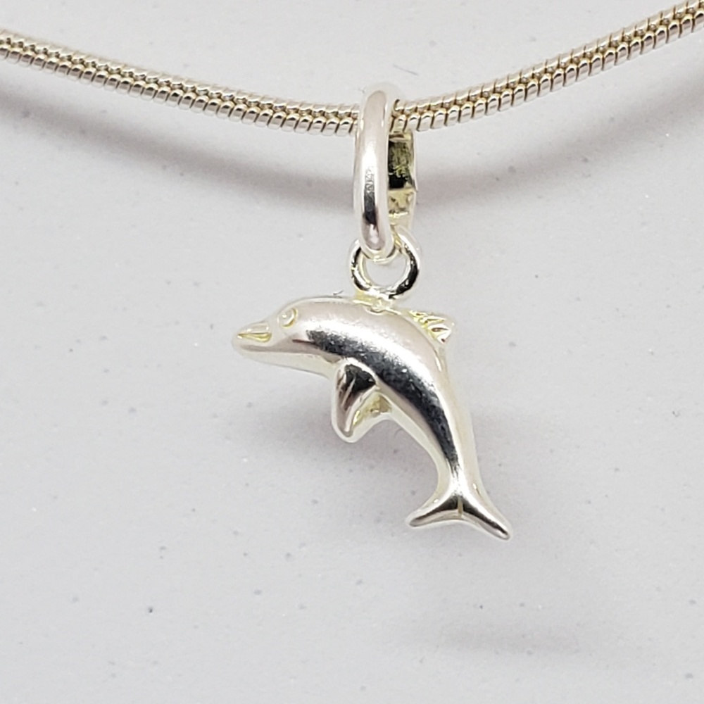 Sterling Silver Dolphin Necklace